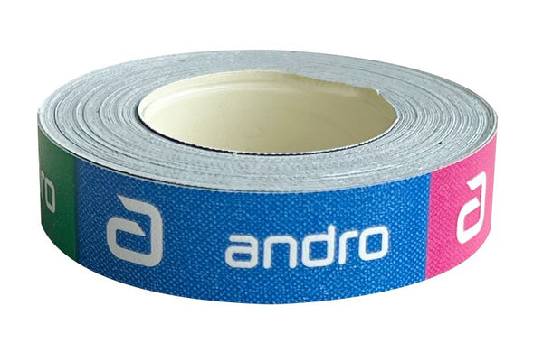 Andro Edge Tape Colors 10mm 10m green/blue/pink