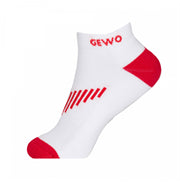 Gewo Socks Short Flex white/red