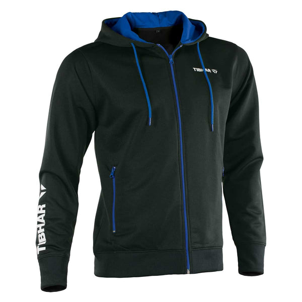 Tibhar Hoodie World black/blue