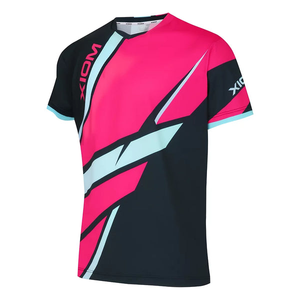 Xiom shirt Hunter navy/pink