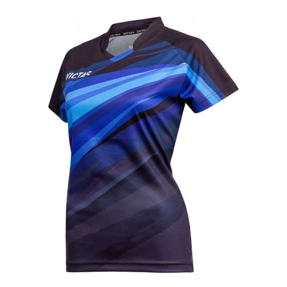 Victas Shirt Lady 223 black/blue